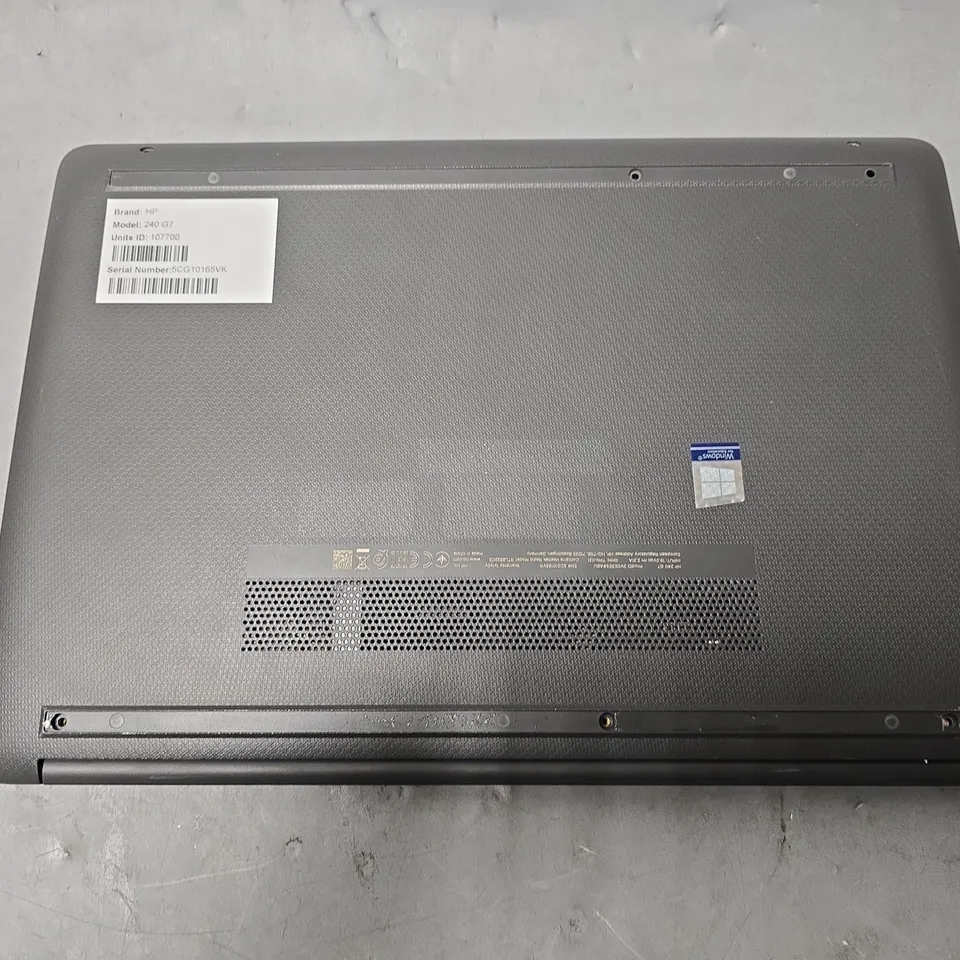 HP 240 G7 LAPTOP 