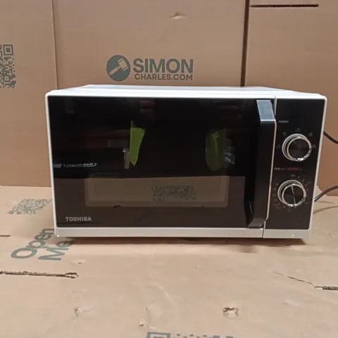 BOXED TOSHIBA MICROWAVE OVEN MW3-MM20PF(WHITE)