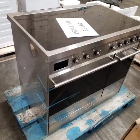 PALLET CONTAINING SMEG SY92IPX9 FREESTANDING ELECTRIC RANGE COOKER WITH INDUCTION HOB