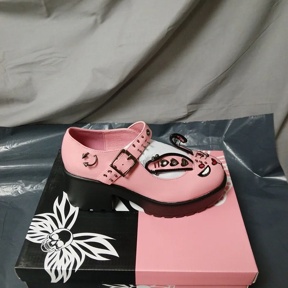 KOI PINK MARY JANES RAVER BUNNY EDITION BOXED SIZE UK 4