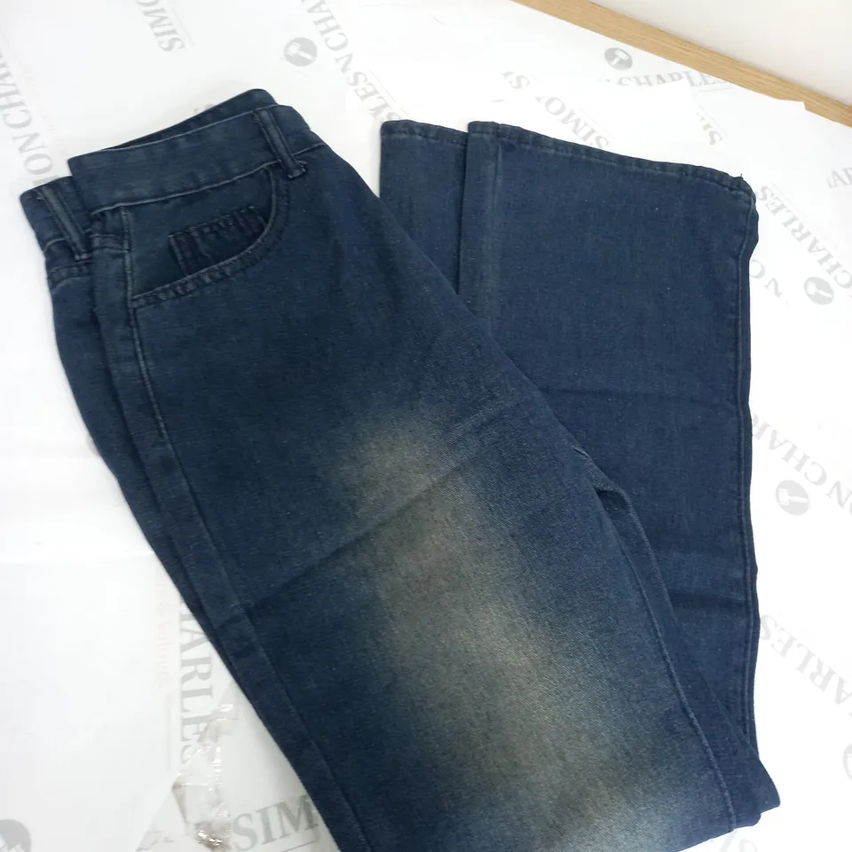 NAVY BLUE DENIM JEANS SIZE S
