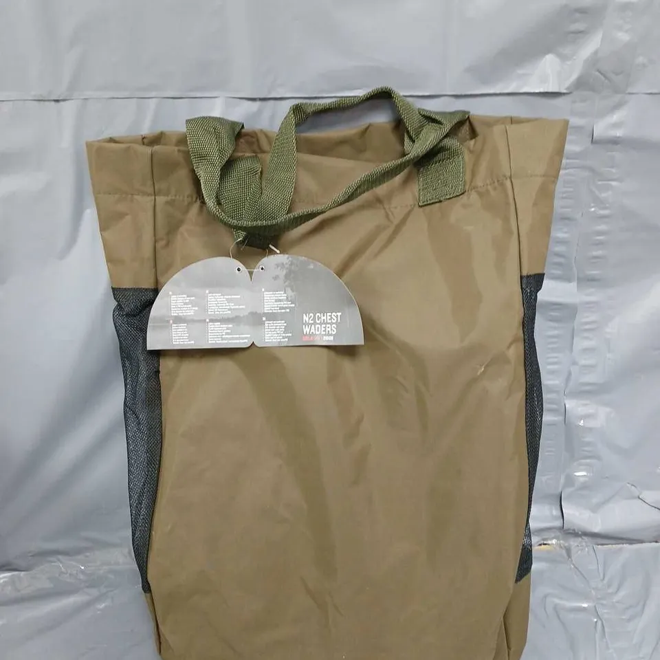 N2 CHEST WADERS OLIVE SIZE 9 