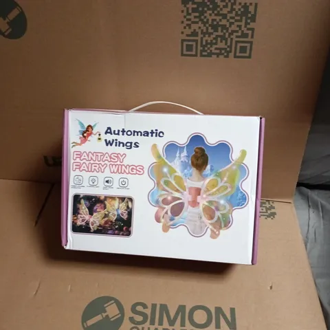 FANTASY FAIRY WINGS – AUTOMATIC WINGS TOY (BOXED)