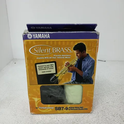 BOXED YAMAHA SILENT BRASS SB7-9