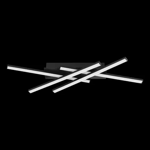BOXED EGLO VASCELLA CEILING LIGHT STEEL BLACK / PLASTIC WHITE