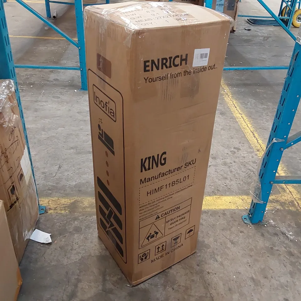 BRAND NEW BOXED INOFIA 8CM MEMORY FOAM KING SIZED MATTRESS TOPPER (1 BOX)