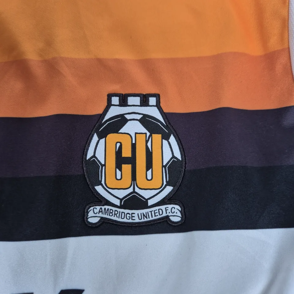 CAMBRIDGE UNITED FC FOOTBALL SHIRT – EUROPE S