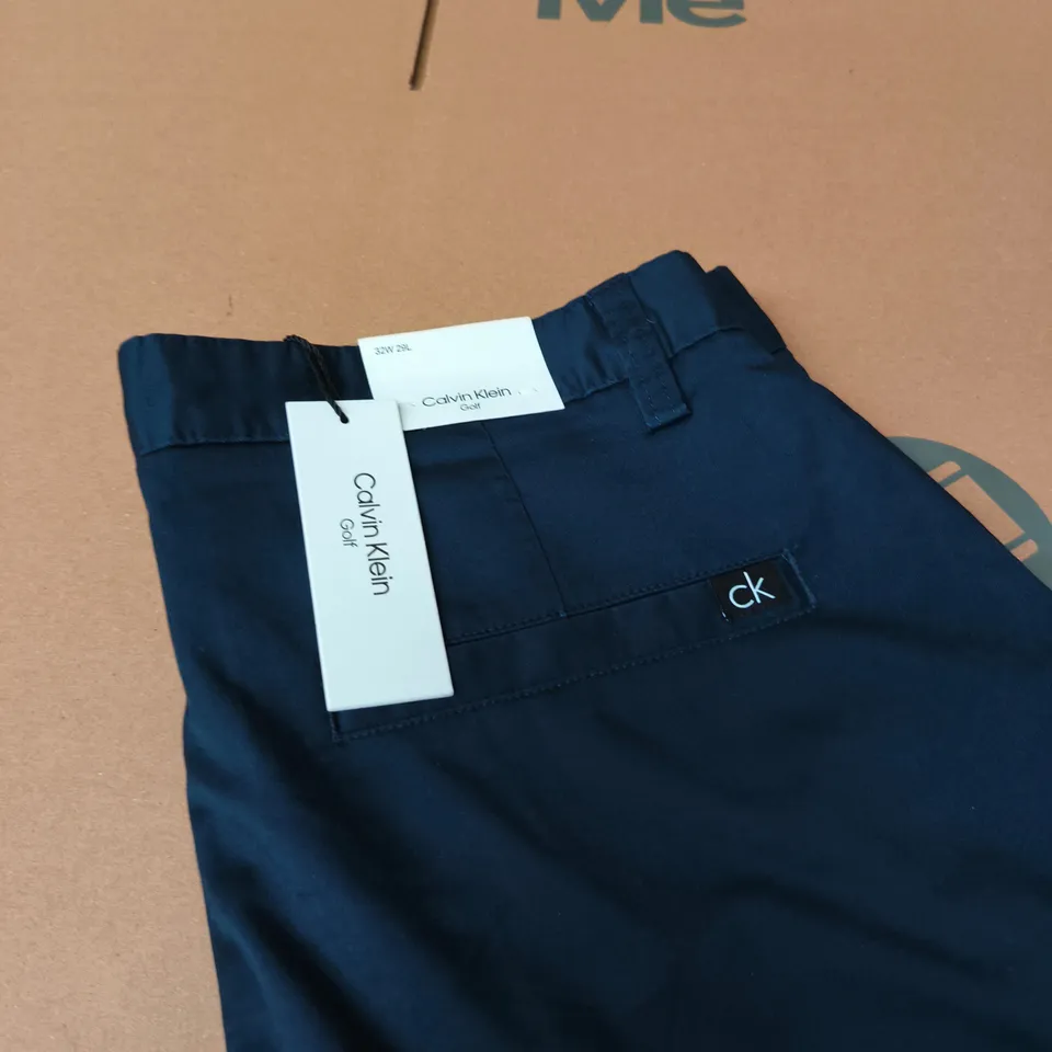 CALVIN KLEIN GOLF TROUSERS – NAVY, UK 32