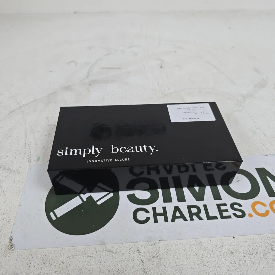 SIMPLY BEAUTY CORDLESS COMPACT STRAIGHTENER BOXED