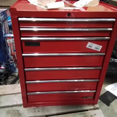 CLARKE BALL BEARING 7 DRAW METAL TOOL CHEST