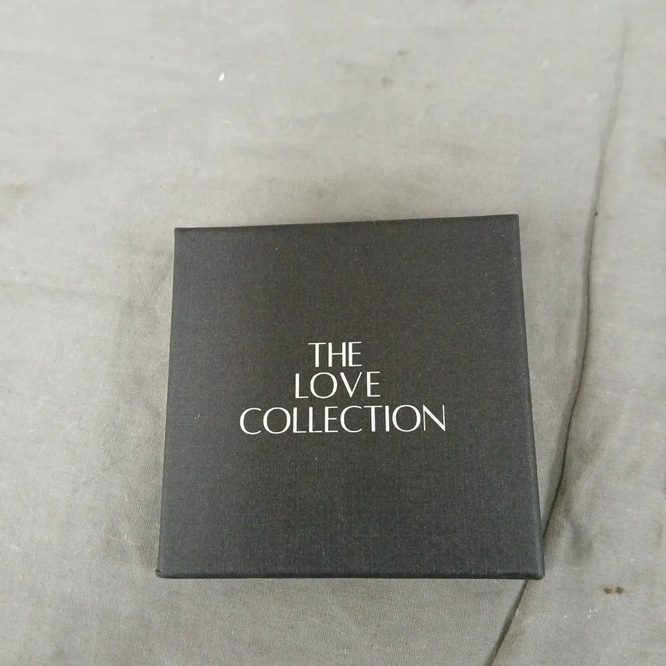 The Love Collection Crystal charms – Set of 2, Silver-Tone