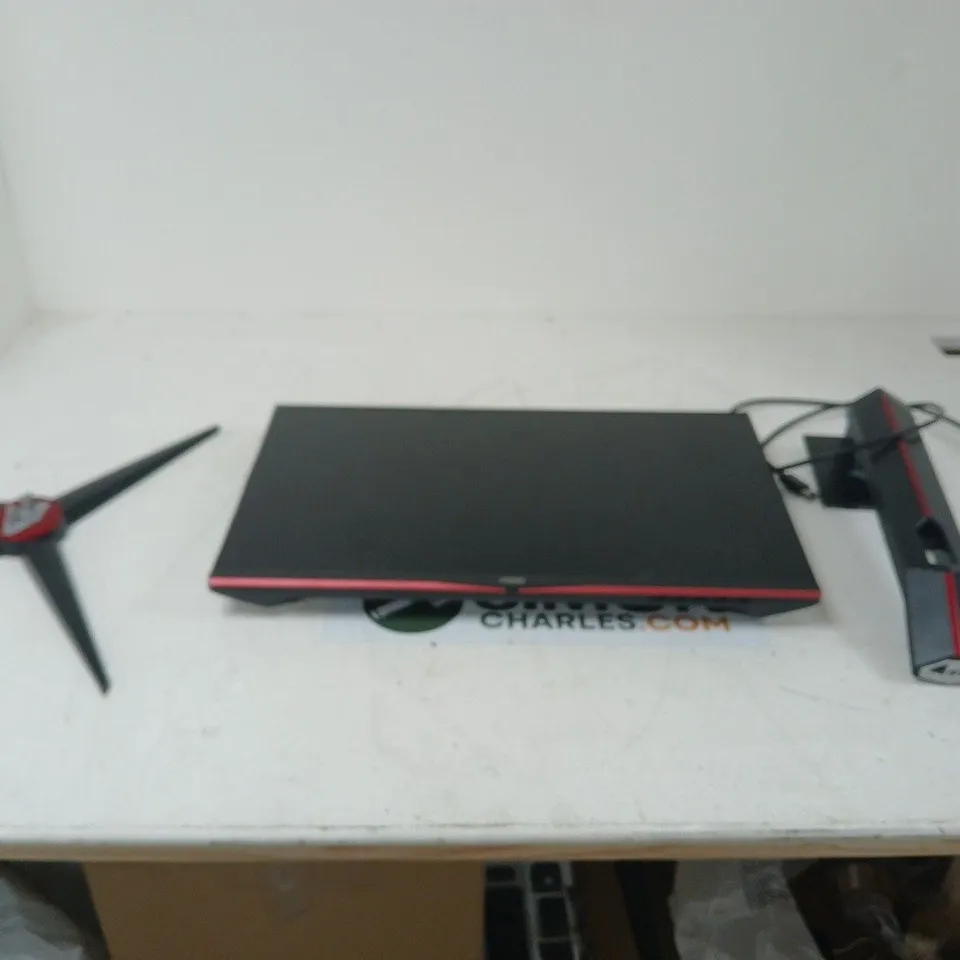 AOC LCD MONITOR – BLACK WITH RED TRIM, HDMI & VGA