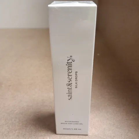 SAINT&SERENITY SILK DROPS NOURISHING BROW & LASH OIL – 40ML