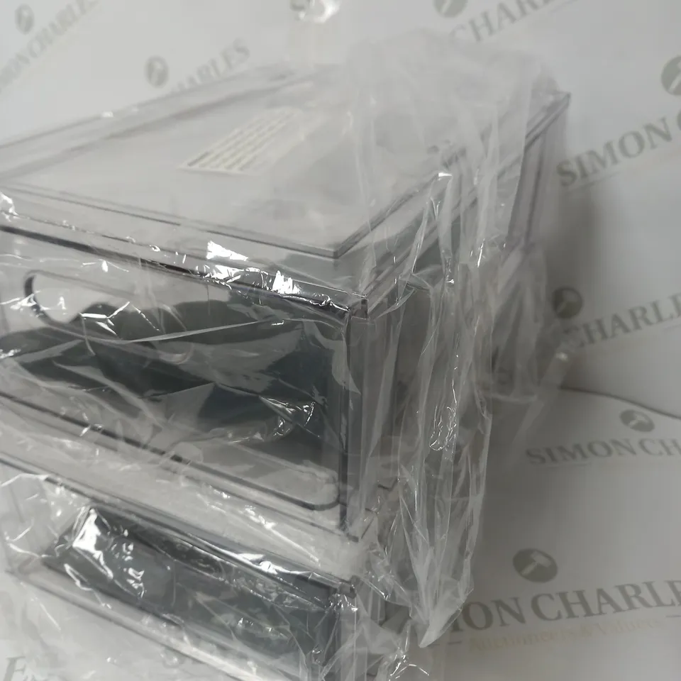 boxed set of 2 COOKS ESSENTIAL STACKABLE STORAGE BOXES