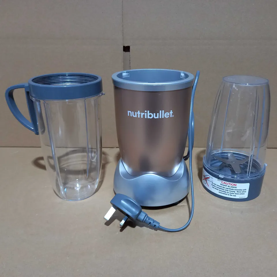 NUTRIBULLET NBLP9 900W BLENDER CHAMPAGNE MULTI-FUNCTION COLD BEVERAGE SMOOTHIE MAKER