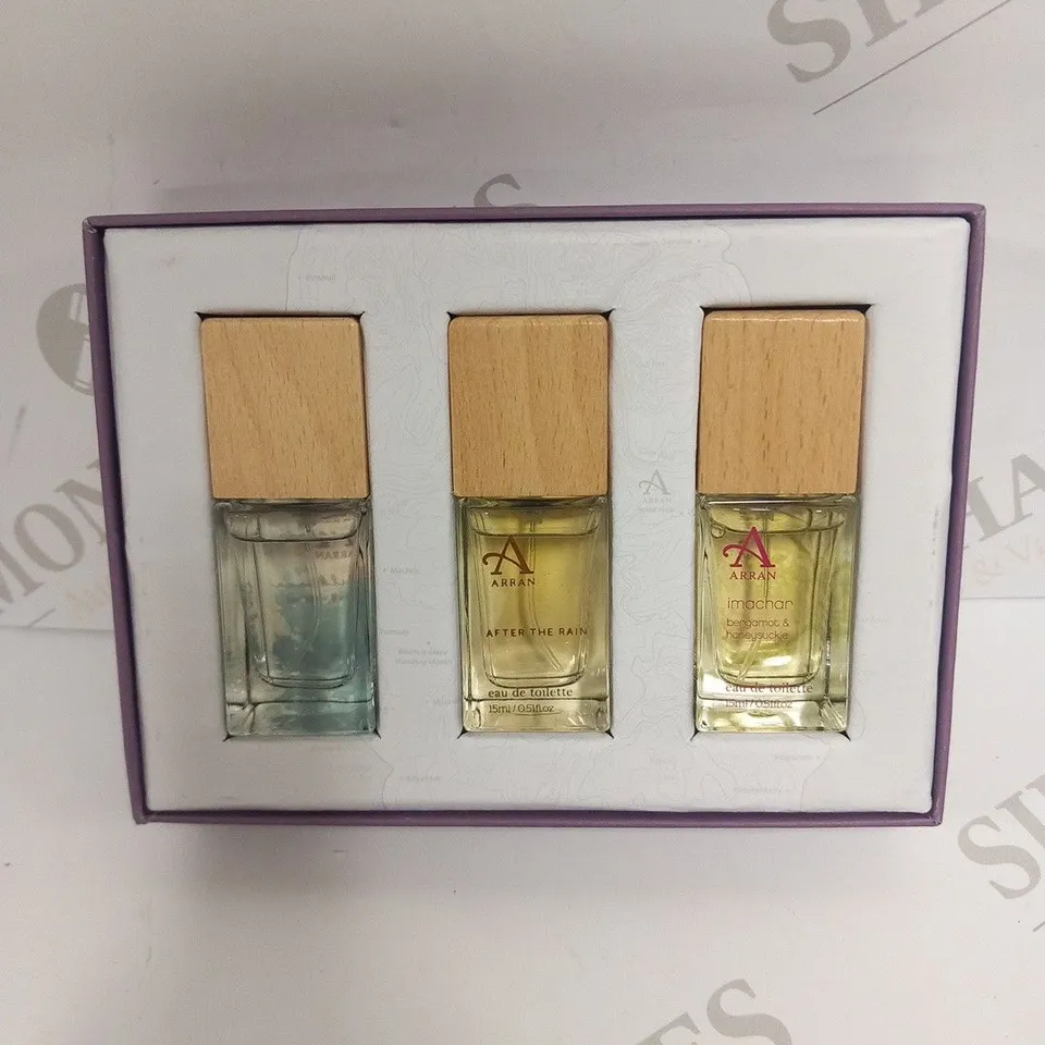 BOXED ARRAN EAU DE TOILETTE FRAGRANCE DISCOVERY SET