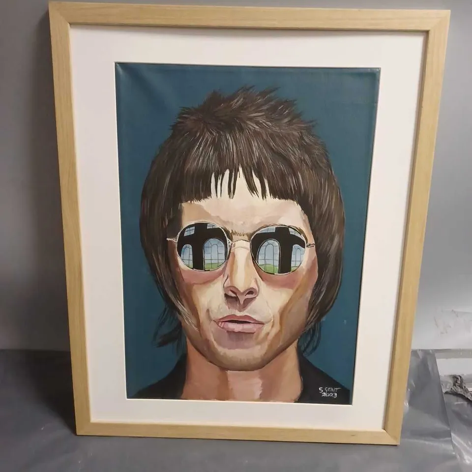 GALLAGHER WALL ART BY S.GENT - APPROX 54X43CM