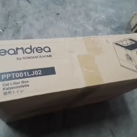 BOXED SONGMICS CAT LITTER BOX
