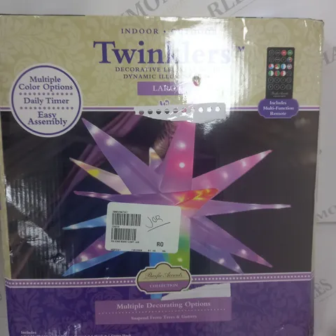 BOXED PACIFIC ACCENTS STAR BURST LIGHT