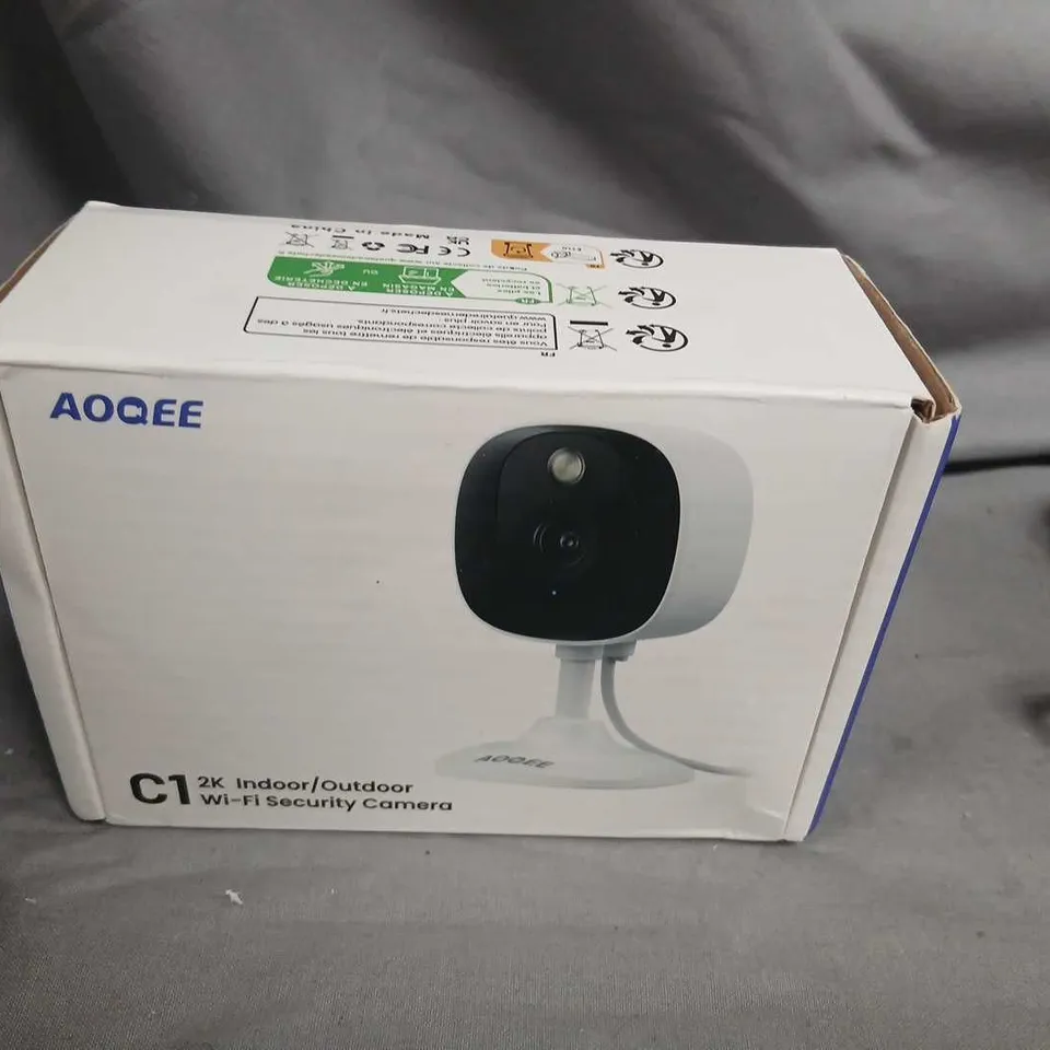 AOQEE C1 2K INDOOR/OUTDOOR WI‑FI SECURITY CAMERA