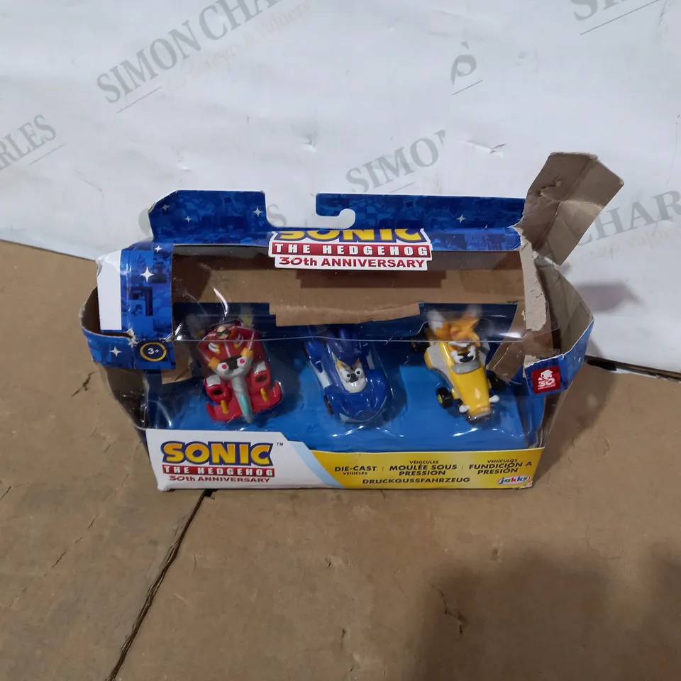 SONIC DIE-CAST VEHICLE SET RRP £15