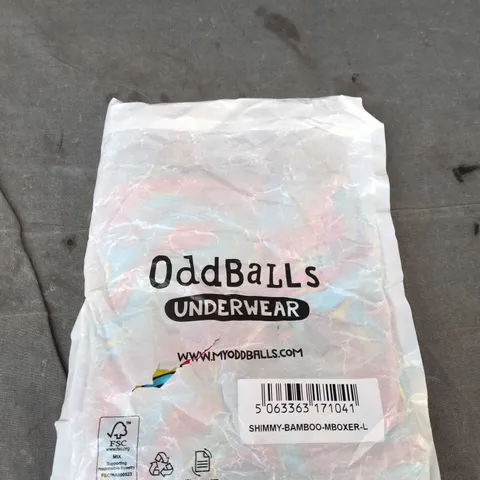 ODDBALLS BAMBOO BOXER SHORTS – SIZE L