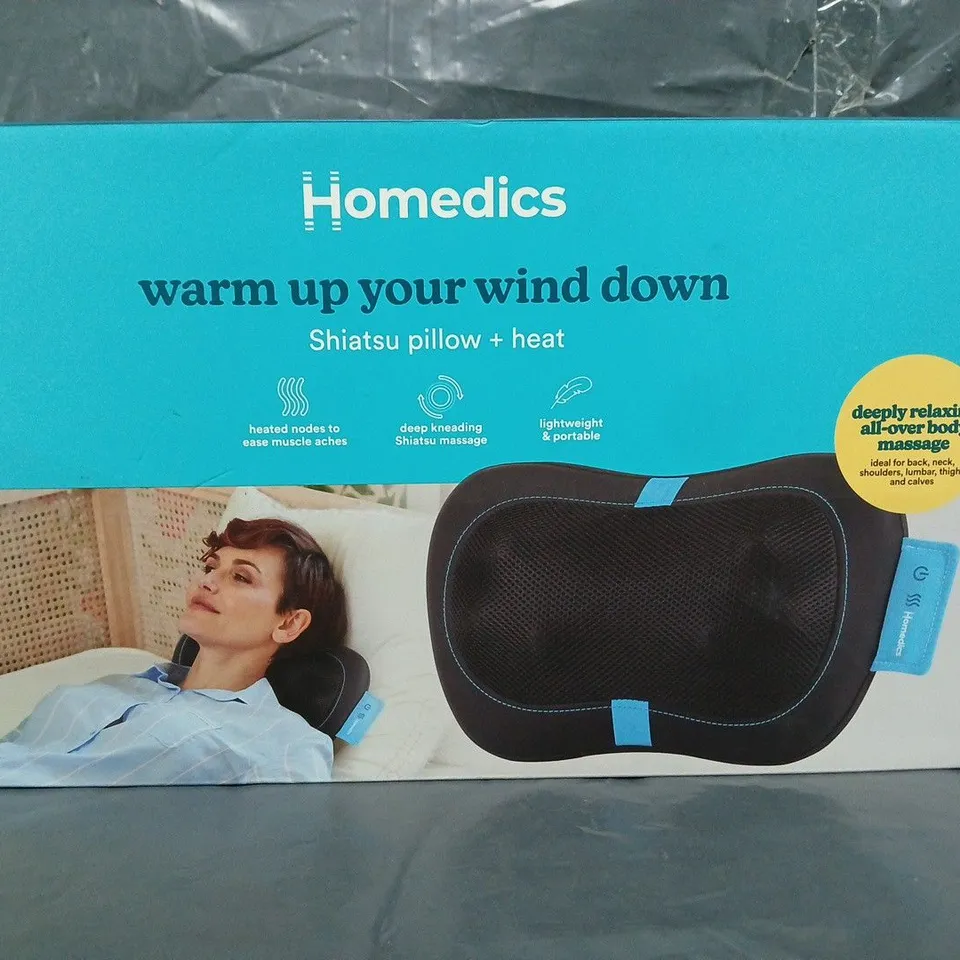 Homedics Shiatsu Pillow + Heat – Model SP-50H