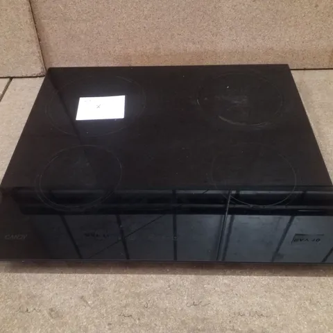 CANDY CH64CCB 60CM ELECTRIC CERAMIC HOB - BLACK