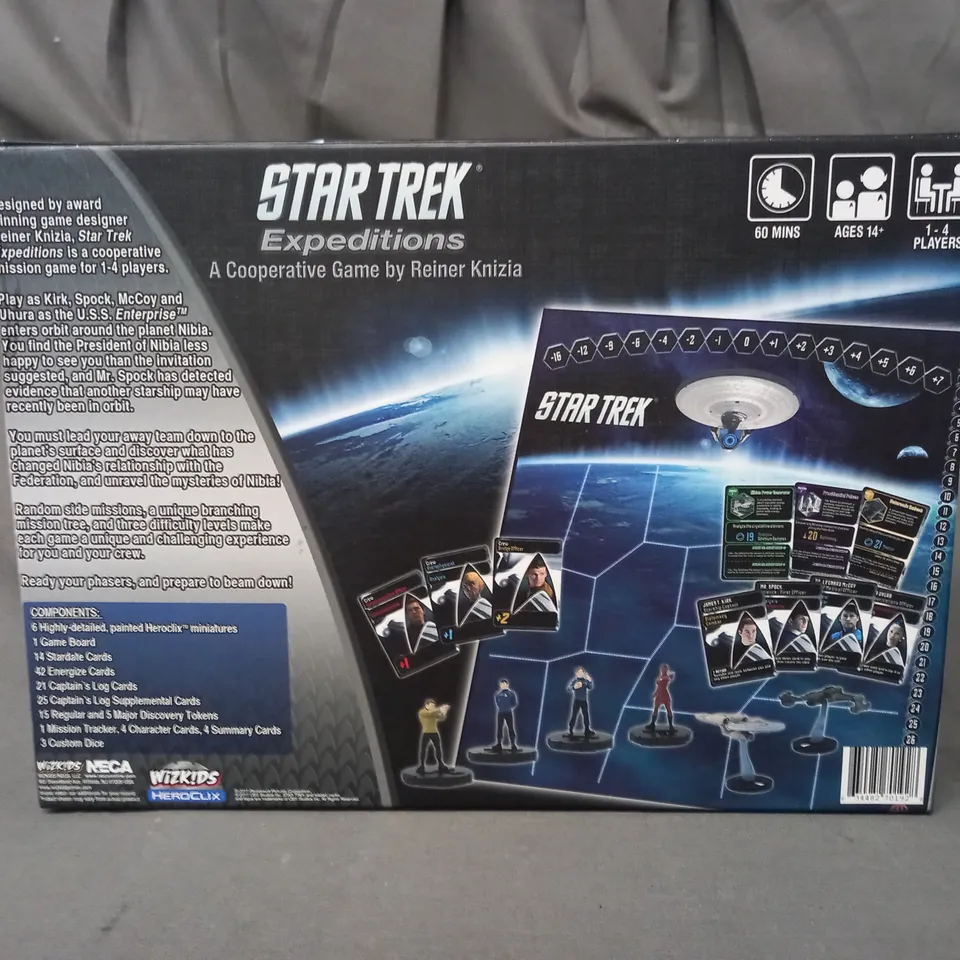 BOXED STAR TREK EXPEDITIONS BOARD GAME