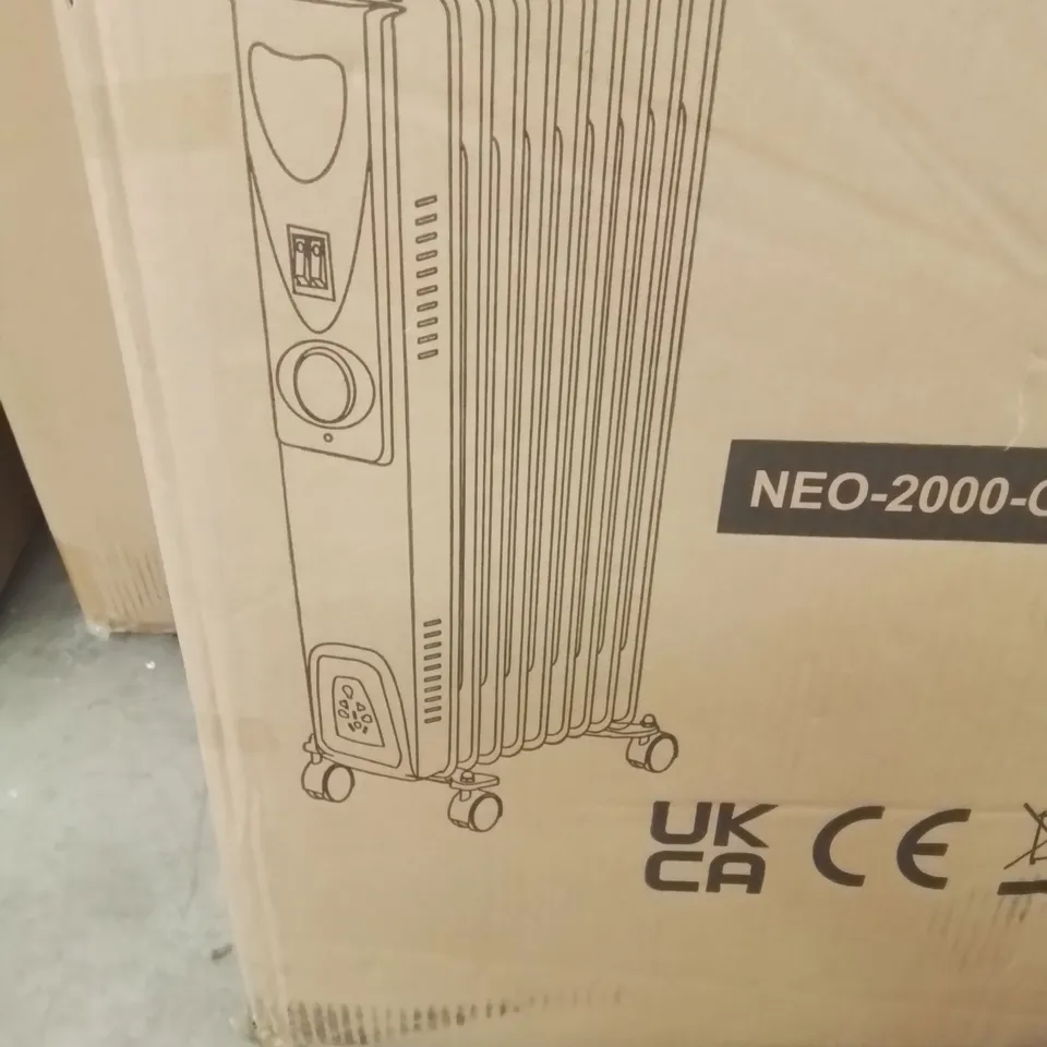 BOXED WHITE ELECTRIC HEATER 
