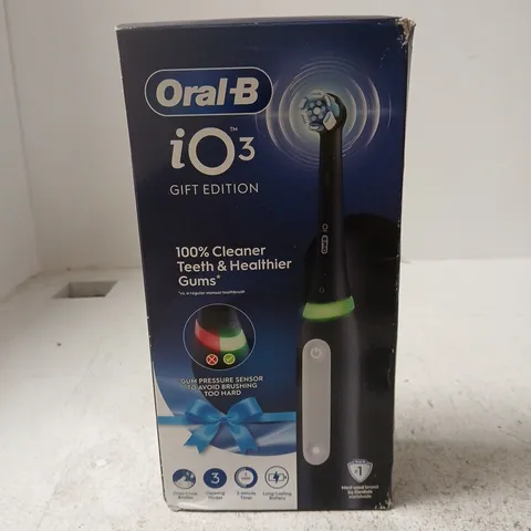 ORAL-B IO3 ELECTRIC TOOTHBRUSH GIFT EDITION 