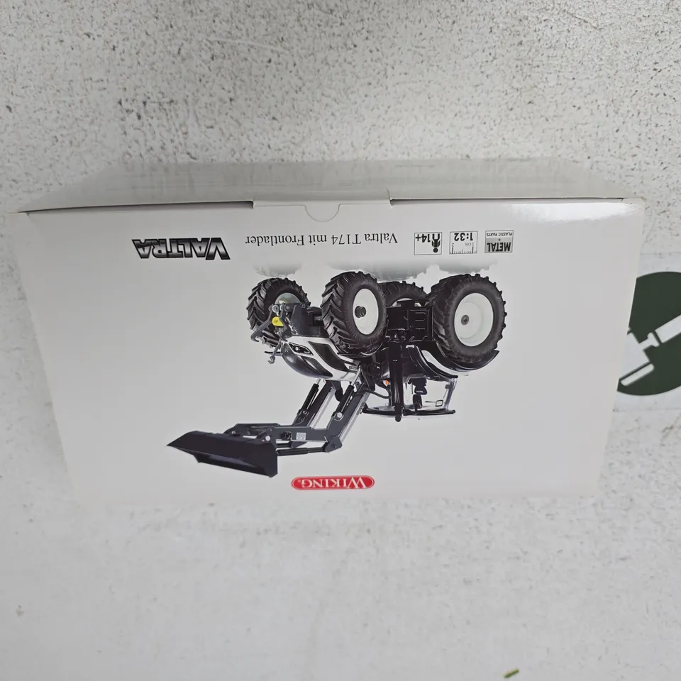 VALTRA TRACTOR TOY WITH FRONT LOADER – BOXED