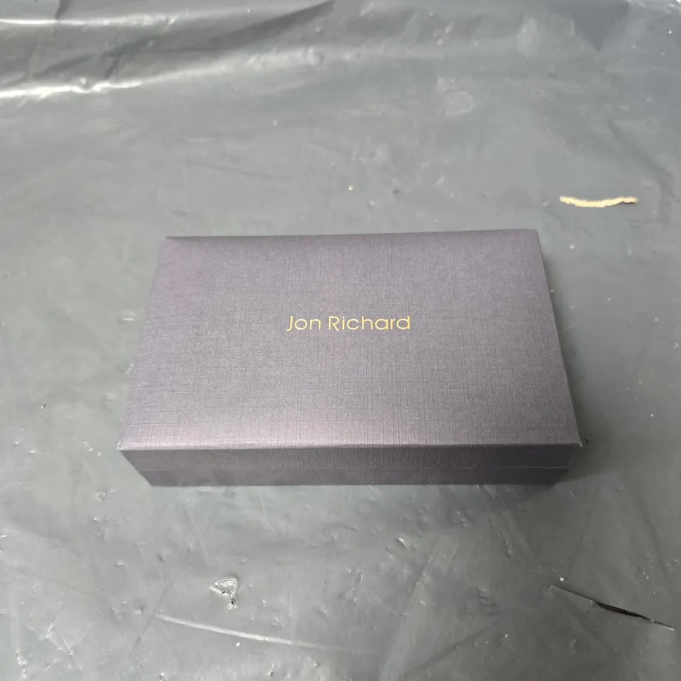 JON RICHARD SAPHIRE AND CRYSTAL TWIST JEWELLERY SET