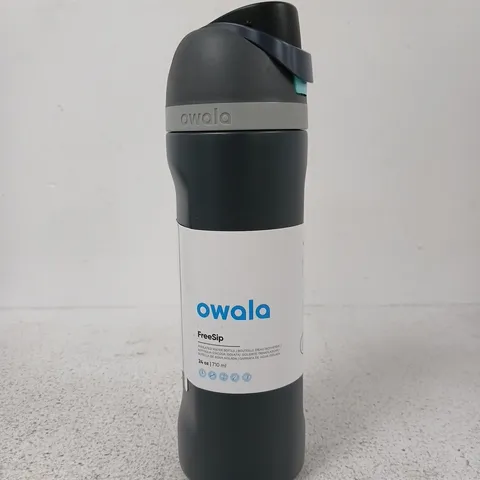 OWALA FREESIP INSULATED WATER BOTTLE 710 ML – BLACK