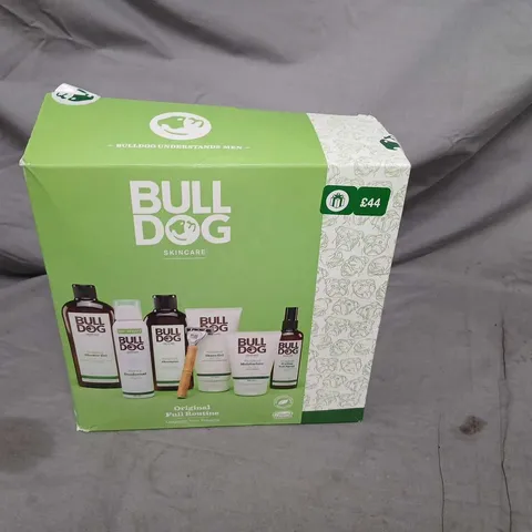 THREE BOXED BULLDOG SKINCARE ORIGINAL FULL ROUTINE BOXED SET