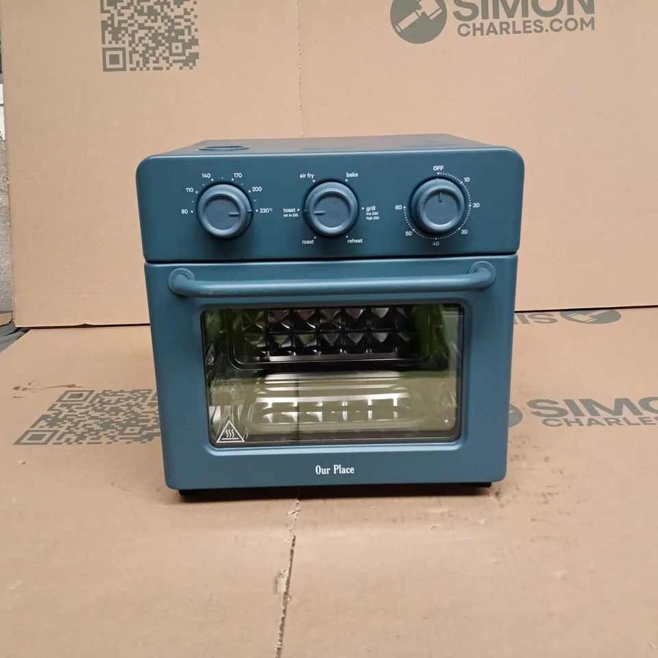 OUR PLACE WONDER OVEN BLUE SALT BOXED WITH ACCESSORIES