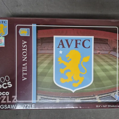 SEALED ASTON VILLA FOOTBALL CLUB 500 PIECE JIGSAW PUZZLE