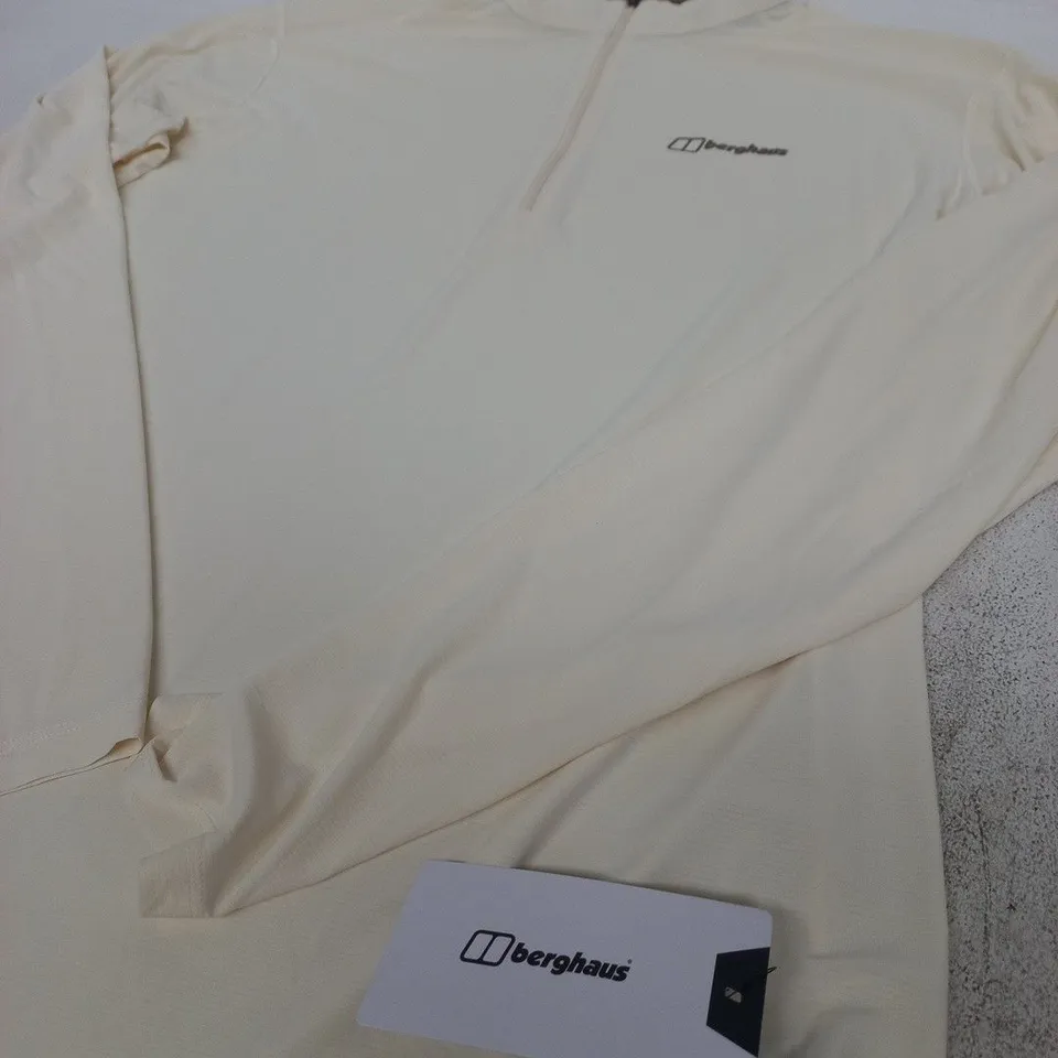 BERGHAUS 1/4 ZIP TOP - SIZE XL