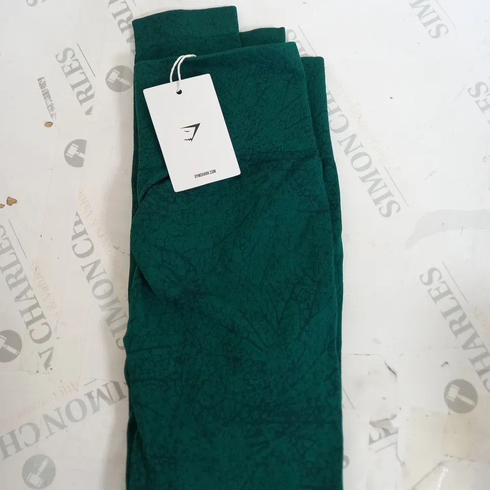 GYMSHARK PATTERN SEAMLESS LEGGINGS SIZE S
