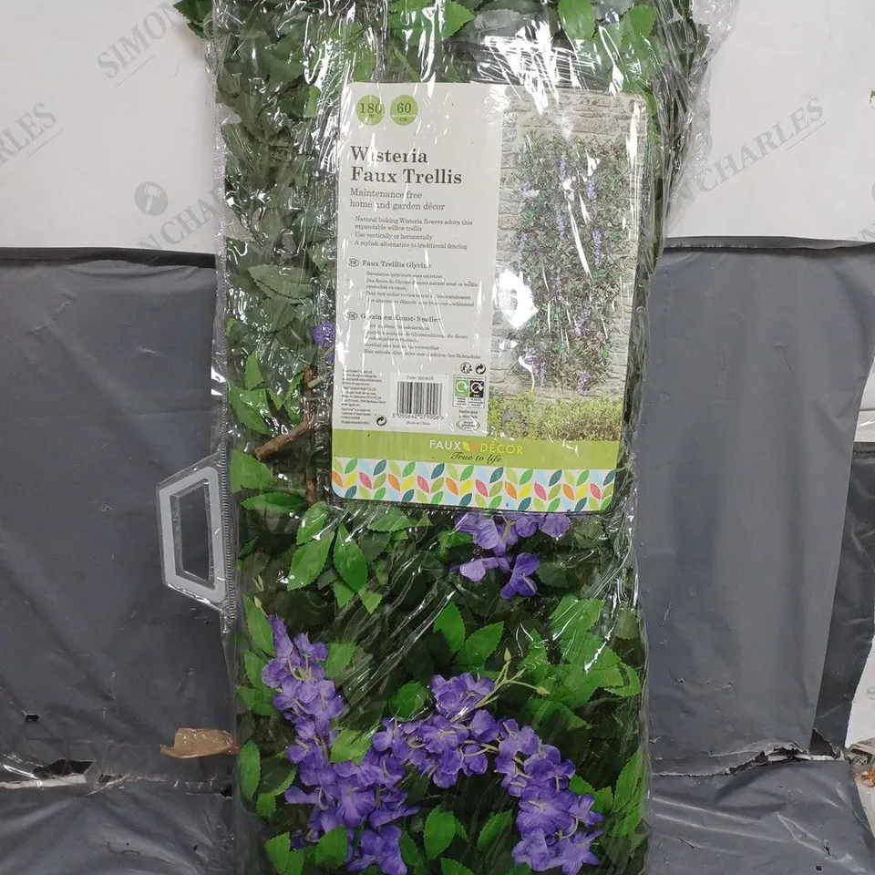 BAGGED WISTERIA FAUX TRELLIS RRP £39.99