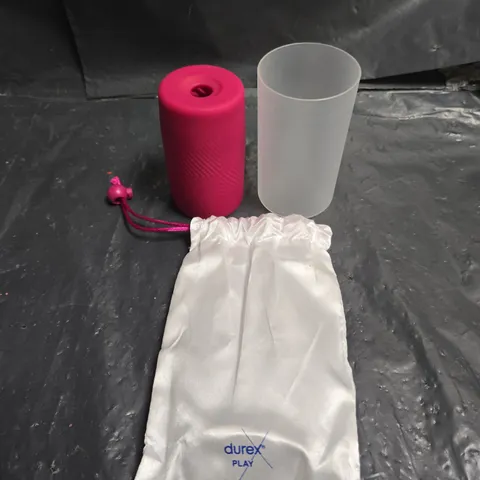 DUREX PLAY SILICONE TEXTURED SEX TOY – PINK
