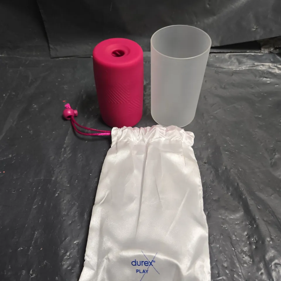 DUREX PLAY SILICONE TEXTURED SEX TOY – PINK