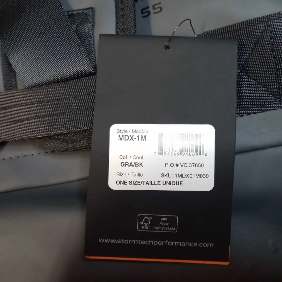 STORMA TECH GREY/BLACK NOMAD PACKPACK