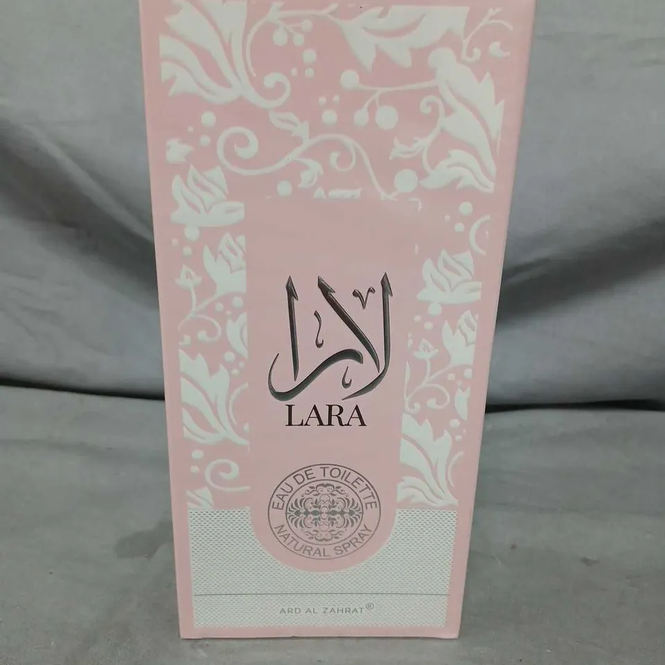 BOXED AND SEALED LARA EAU DE TOILETTE 100ML