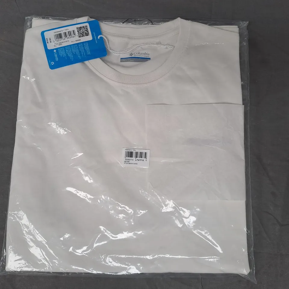 COLUMBIA TOP IN WHITE SIZE MEDIUM