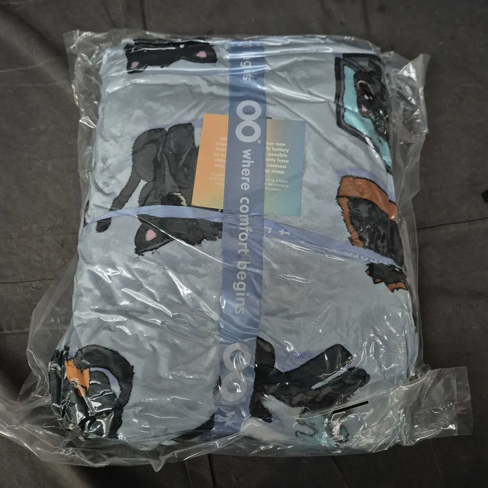 SEALED OODIE OVERSIZED HOODED BLANKET - CAT