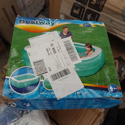 BOXED BESTWAY 6'7 INFLATABLE POOL