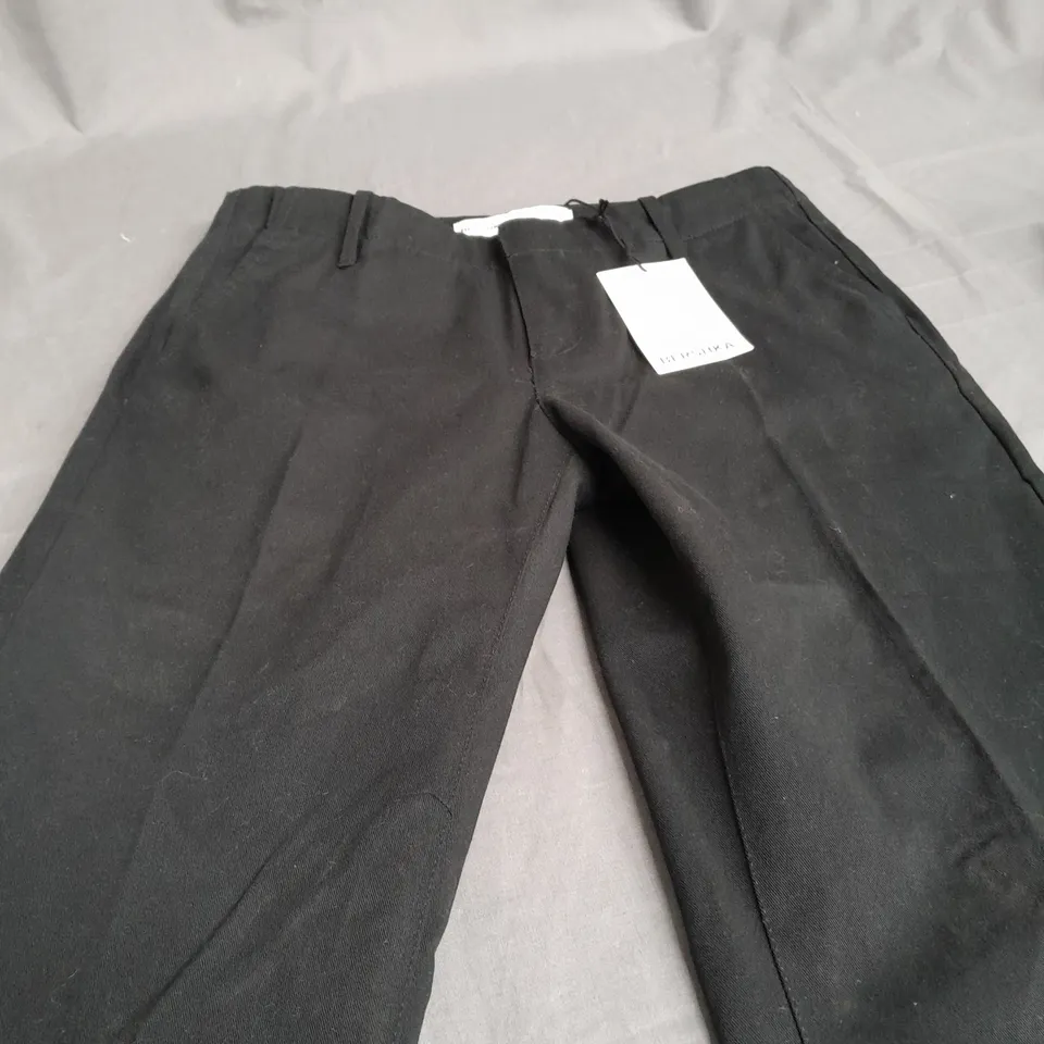 BERSHKA BLACK FLARES - EUR 38