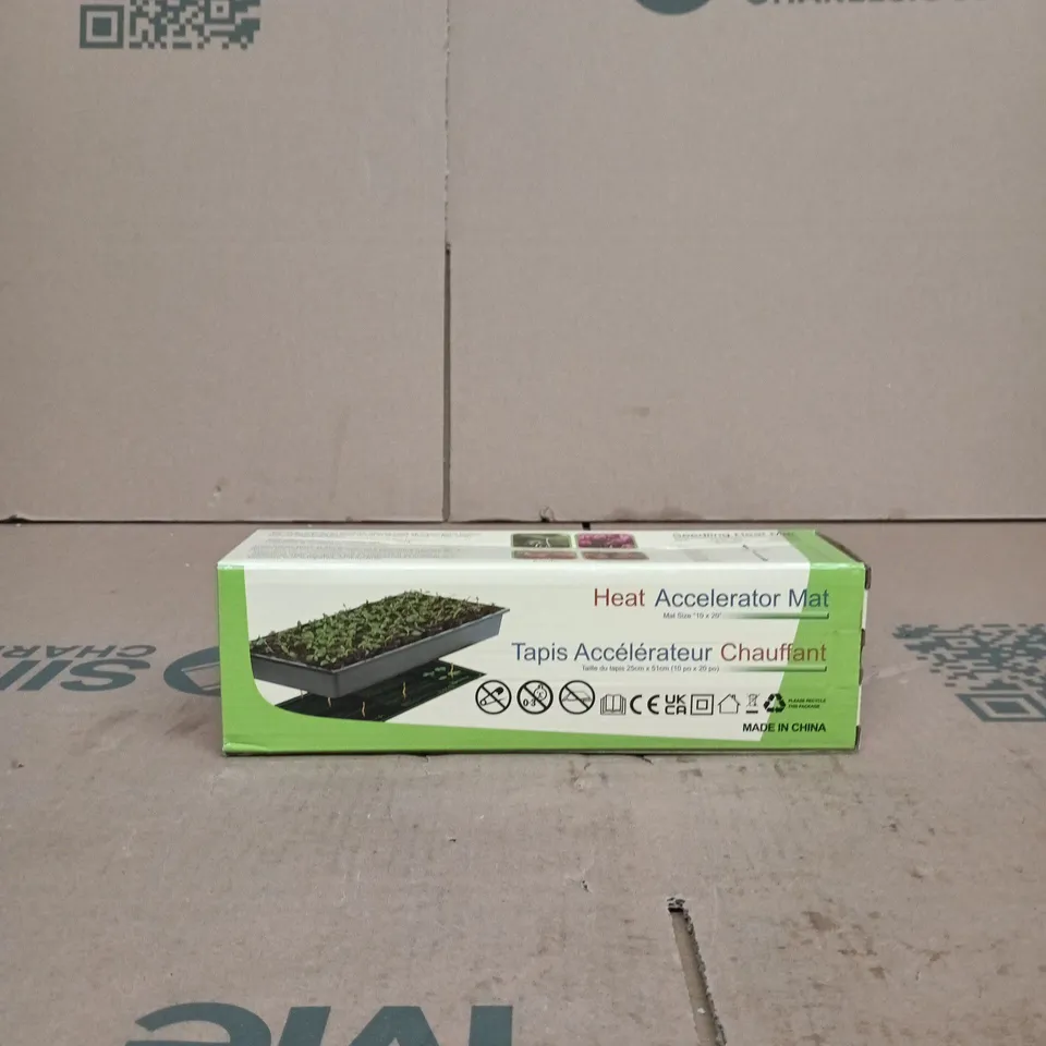 HEAT ACCELERATOR MAT – GARDEN SEED GERMINATION MAT (BOXED)