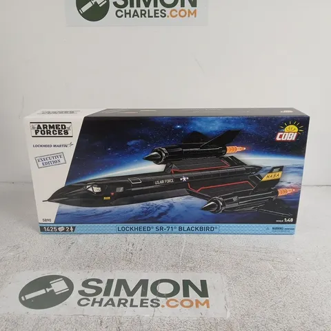 COBI LOCKHEED SR-71 BLACKBIRD MODEL KIT – EXECUTIVE EDITION, 1:48, BOXED